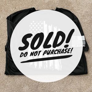 **SOLD** Nine Line Apparel • Black White Flag Tee
